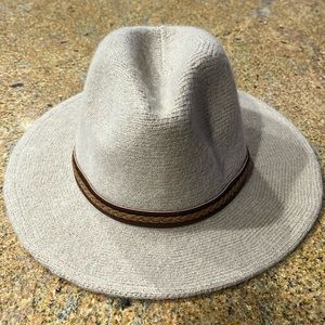 Wool blend hat